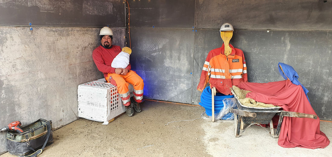 Jesus - Die Baustellenkrippe 2020 Baustellenkrippe: Jesus